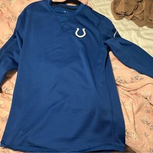 NEW NFL Nike Indianapolis Colts AFC Football Official Training Top Long Sleeve